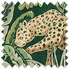 Leopard, Malachite - Twist&Fit Roman Blind